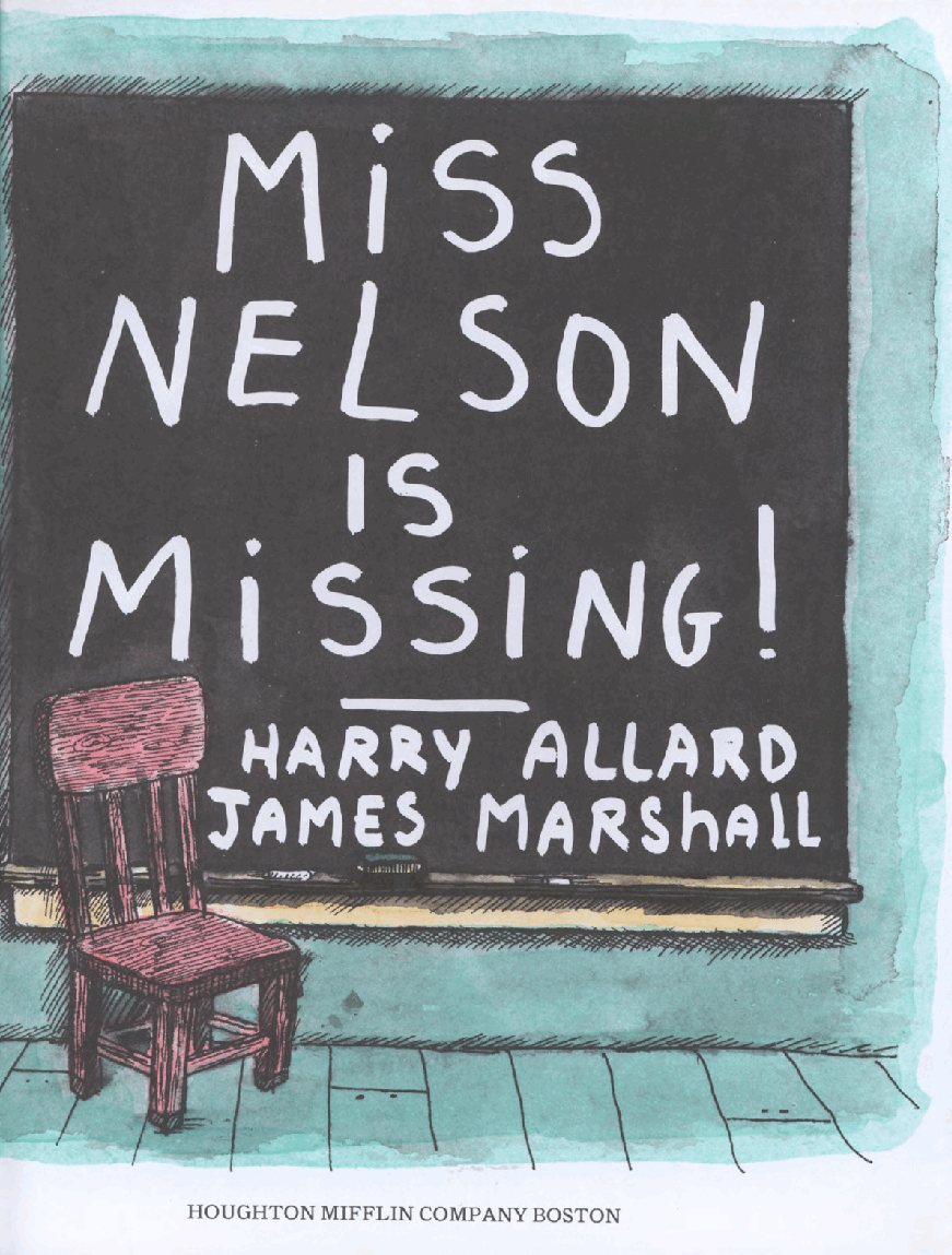 (英语早教五段名家)MISS NELSON is MISSING!.pdf,第2页预览