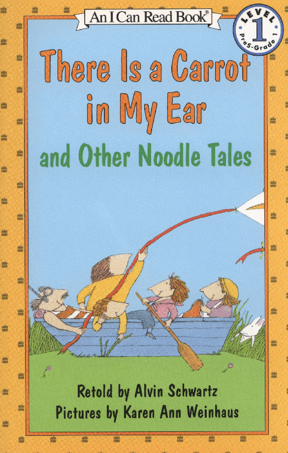 英语绘本9.there is a carrot in my ear.pdf,第1页预览