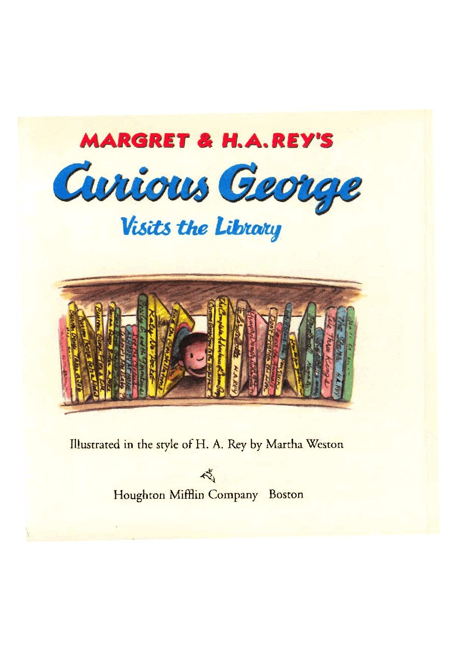 Curious George Visits the Library1.pdf,第2页预览
