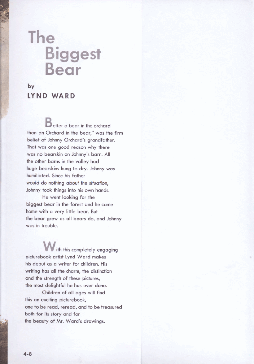 (三段名家)The Biggest Bear.pdf,第2页预览
