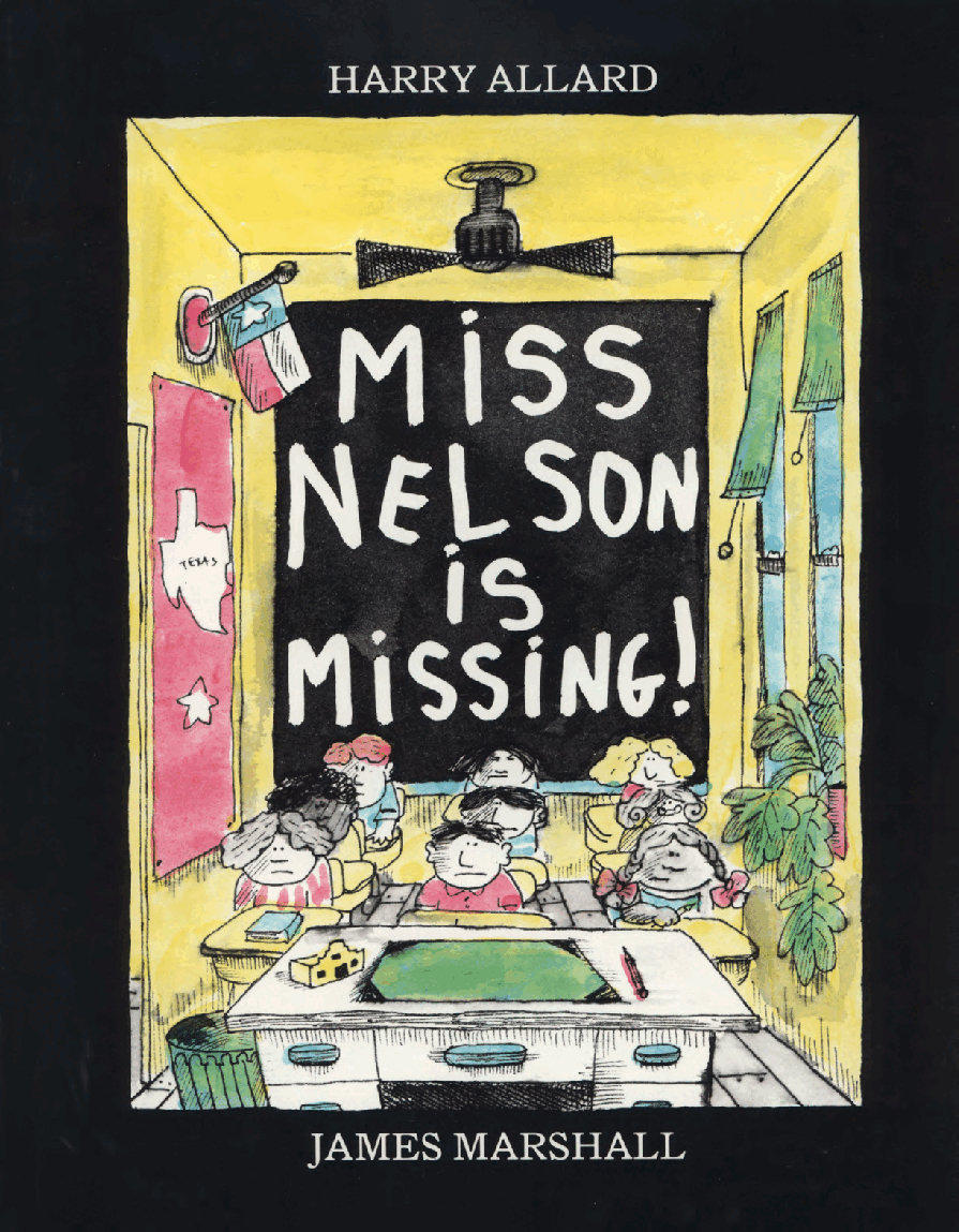 (英语早教五段名家)MISS NELSON is MISSING!.pdf,第1页预览