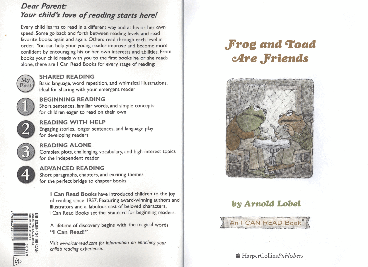 1.Frog and Toad Are Friends(三段).pdf,第2页预览
