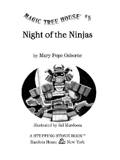 第6阶段早教英语05, Night of the Ninjas.pdf，第2页预览