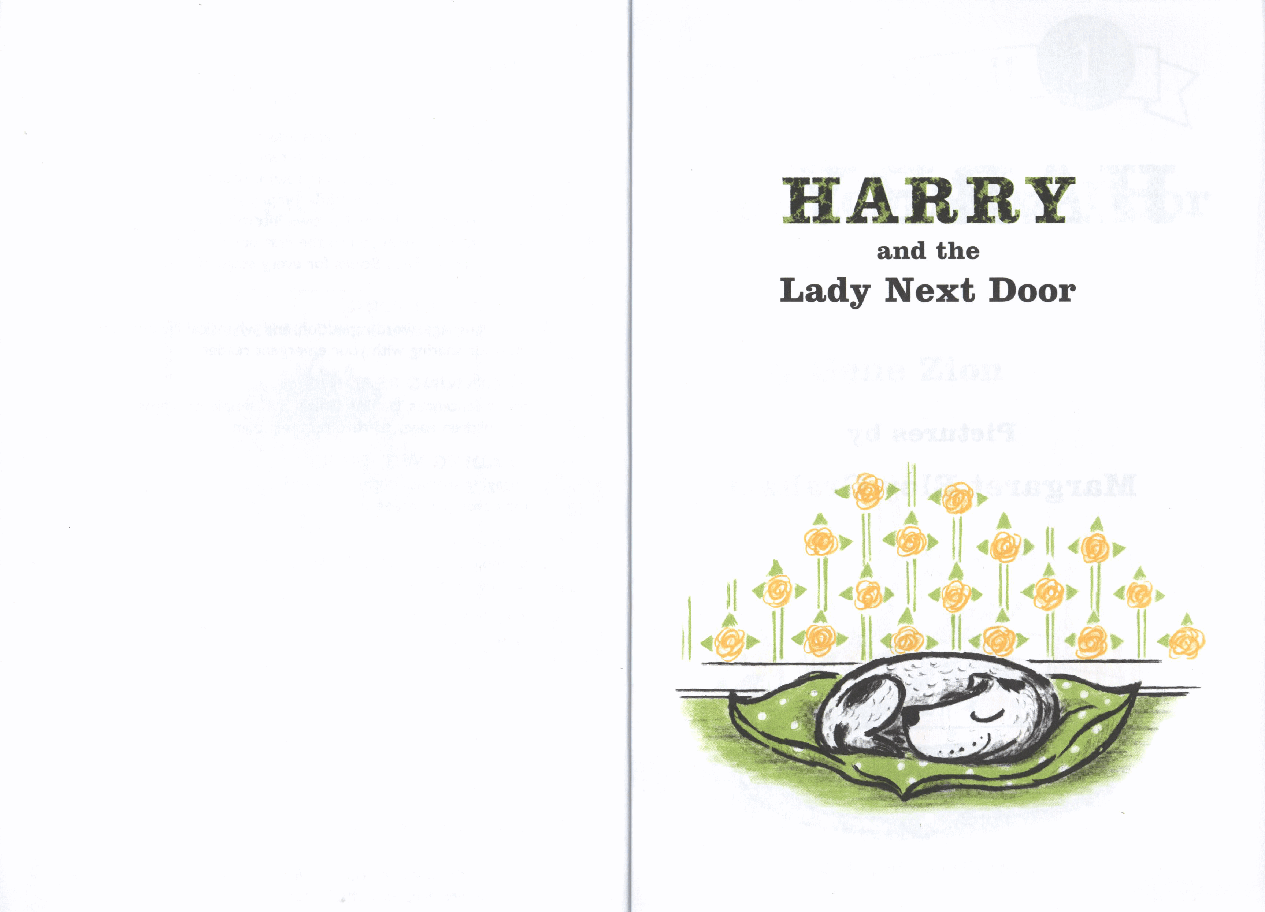 英语绘本5.(二段)harry and the lady neat door.pdf,第3页预览