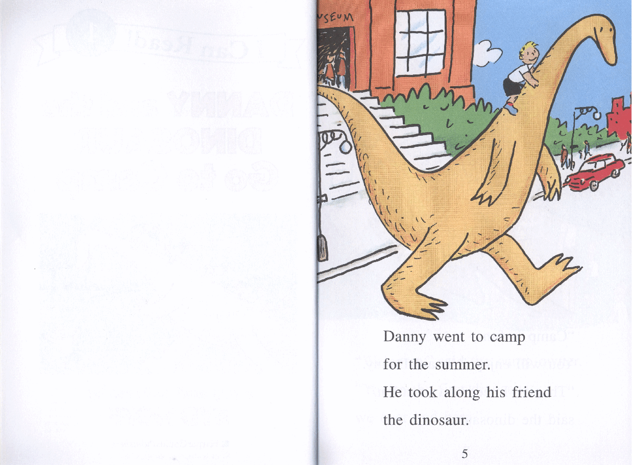 （英语早教亲子阅读）3.Danny and the Dinosaur Go to Camp.pdf，第4页预览