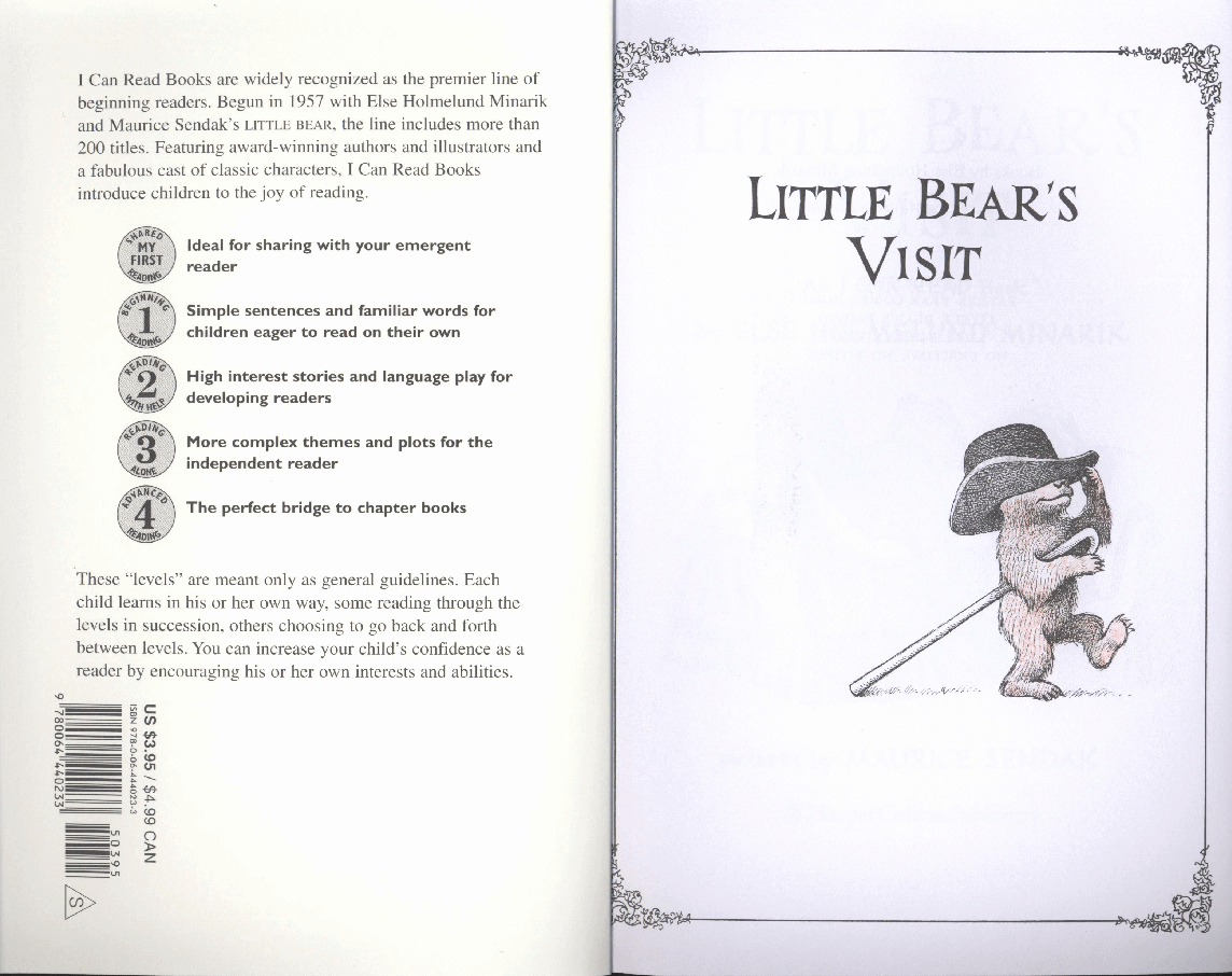 英语绘本little bear's visit.pdf,第2页预览