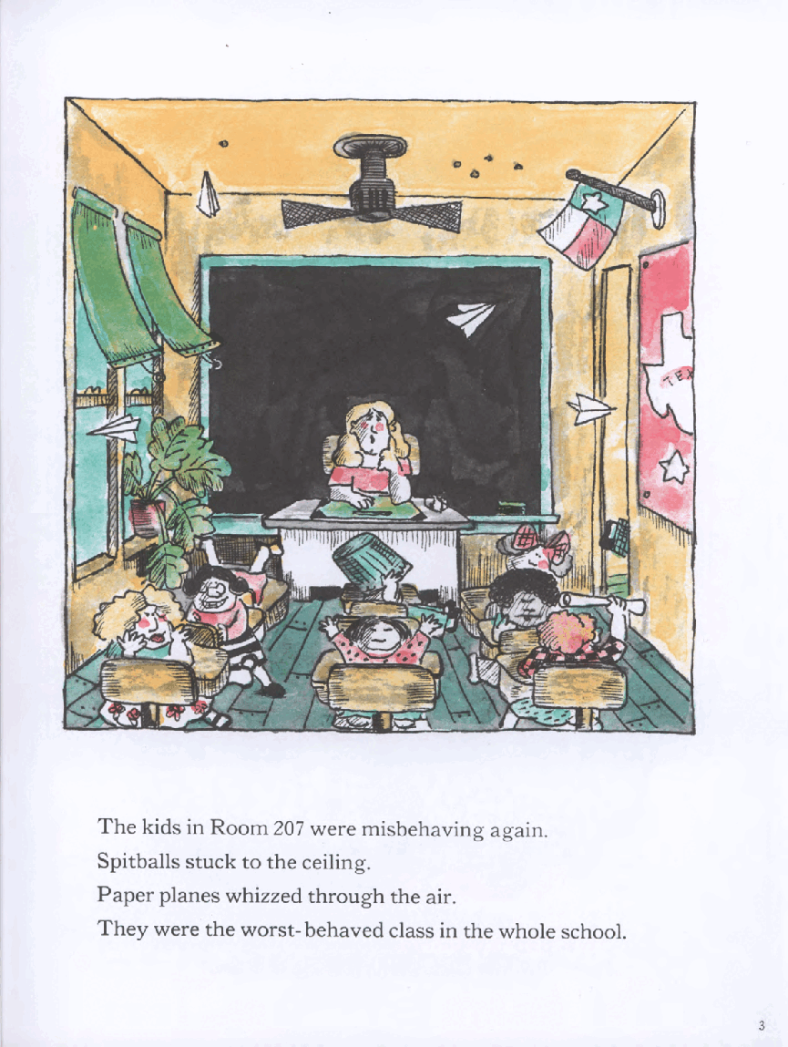 (英语早教五段名家)MISS NELSON is MISSING!.pdf,第4页预览