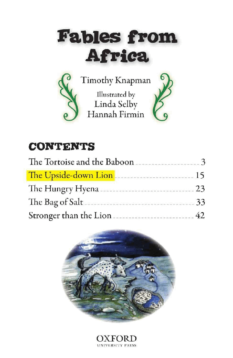 英语绘本牛津阅读Fables from Africa.pdf,第3页预览
