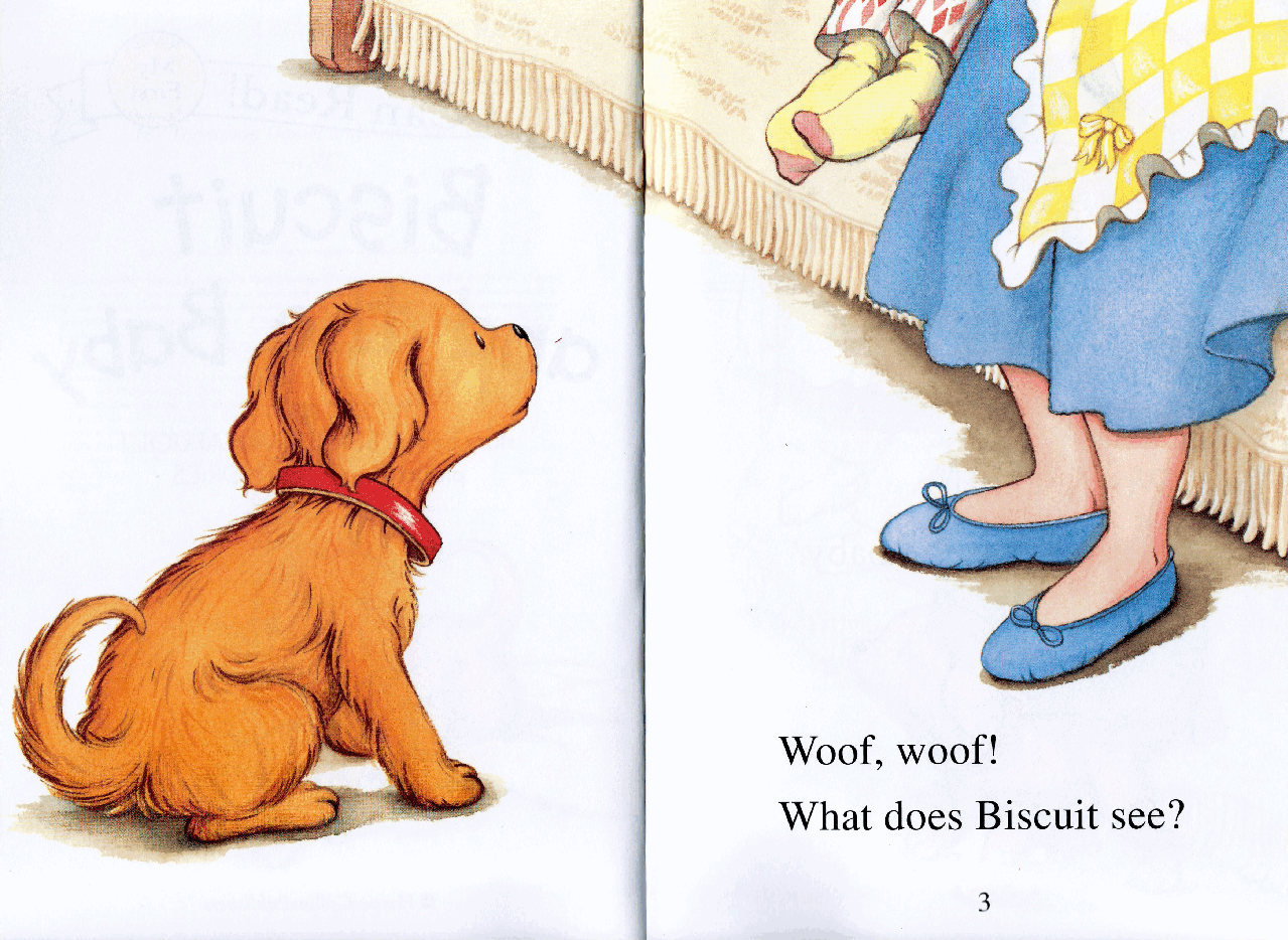 早教英语绘本Biscuit and the Baby.pdf，第4页预览