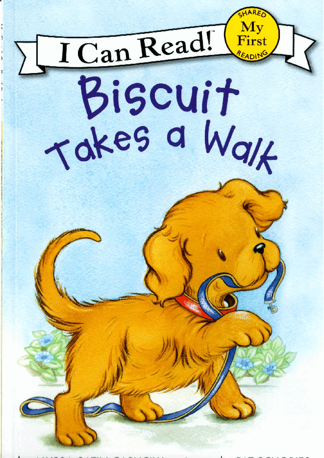 早教英语绘本Biscuit Takes a Walk.pdf,第1页预览