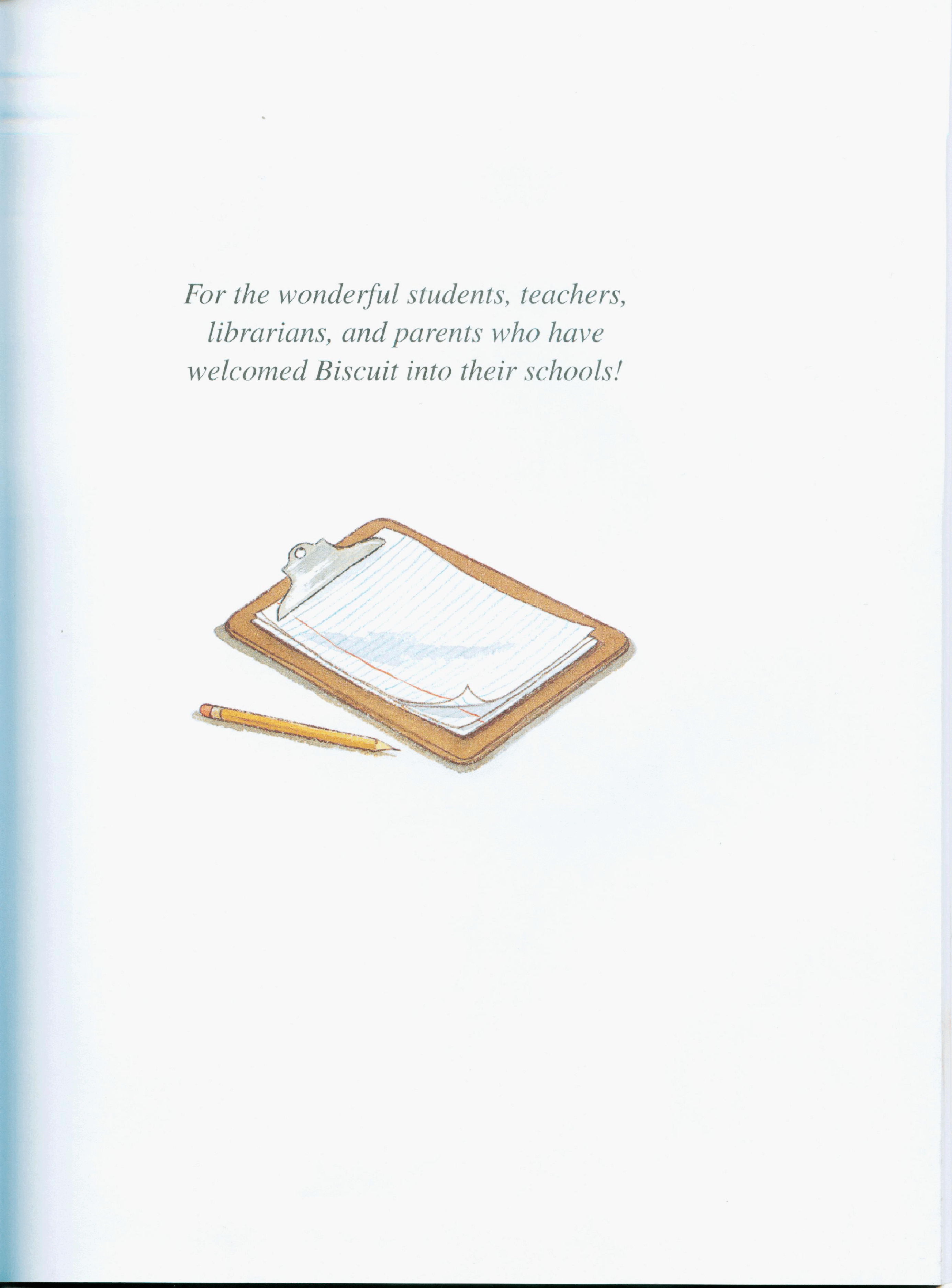 早教英语绘本Biscuit Goes to School.pdf，第4页预览