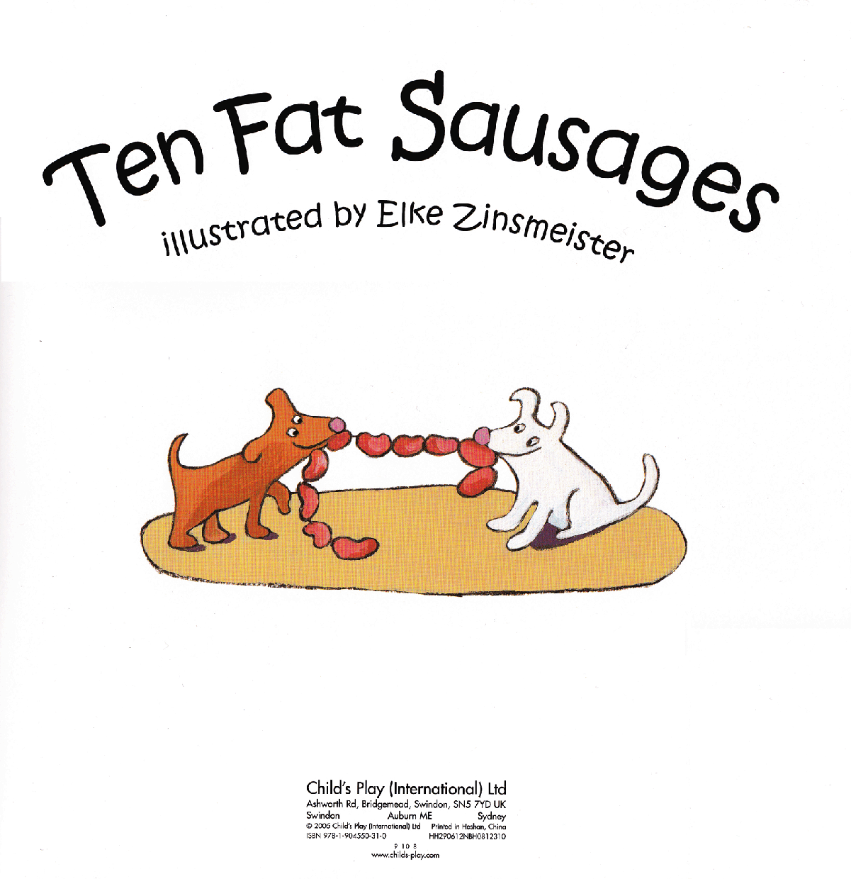 英语绘本ten fat sausages.pdf，第2页预览