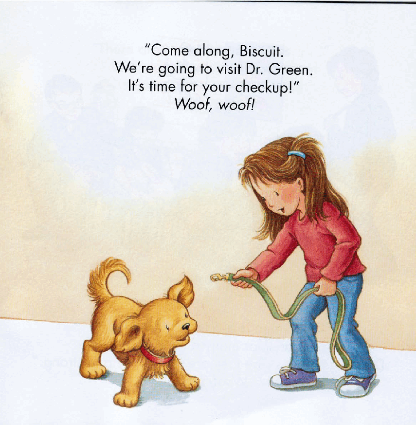 早教英语绘本Biscuit Visits the Doctor.pdf,第4页预览