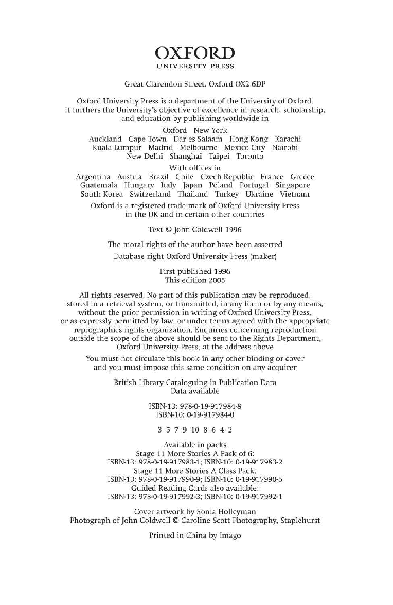 英语绘本牛津阅读The Big Chance.pdf，第3页预览