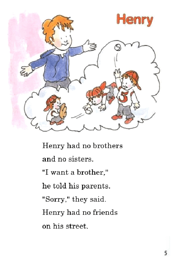 早教英语绘本01 Henry and Mudge The First Book of Their Adventures (1987).pdf，第4页预览