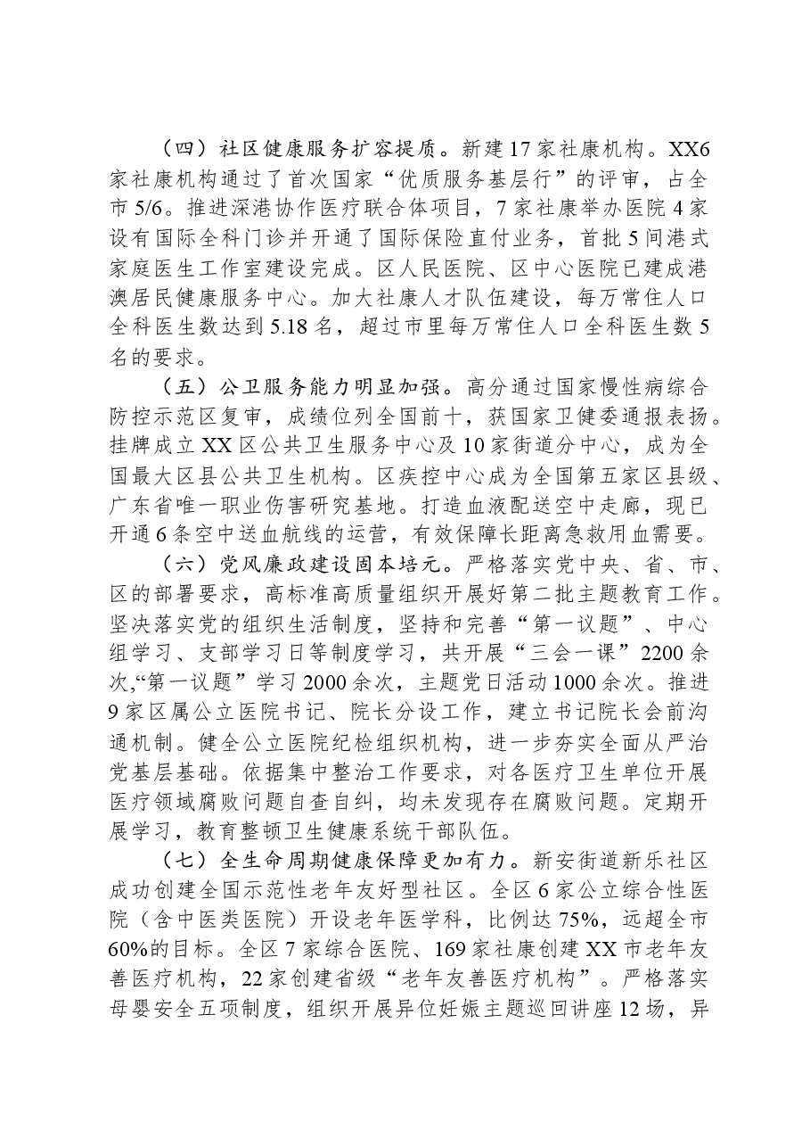 (5篇)卫生健康局2023年工作总结汇编.docx,第4页预览