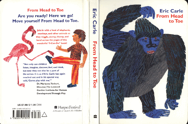 英文绘本创意教学From Head to Toe.pdf,第1页预览