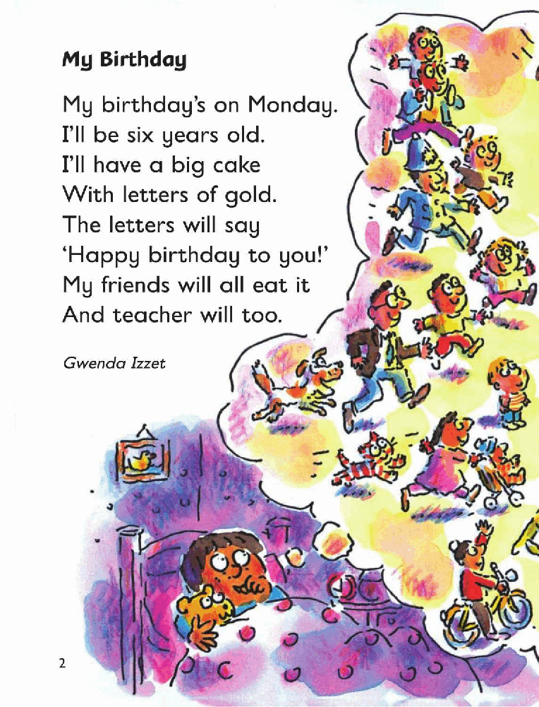 英语绘本牛津阅读Special Days Poems.pdf，第3页预览