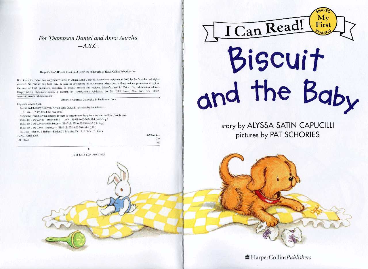早教英语绘本Biscuit and the Baby.pdf，第3页预览