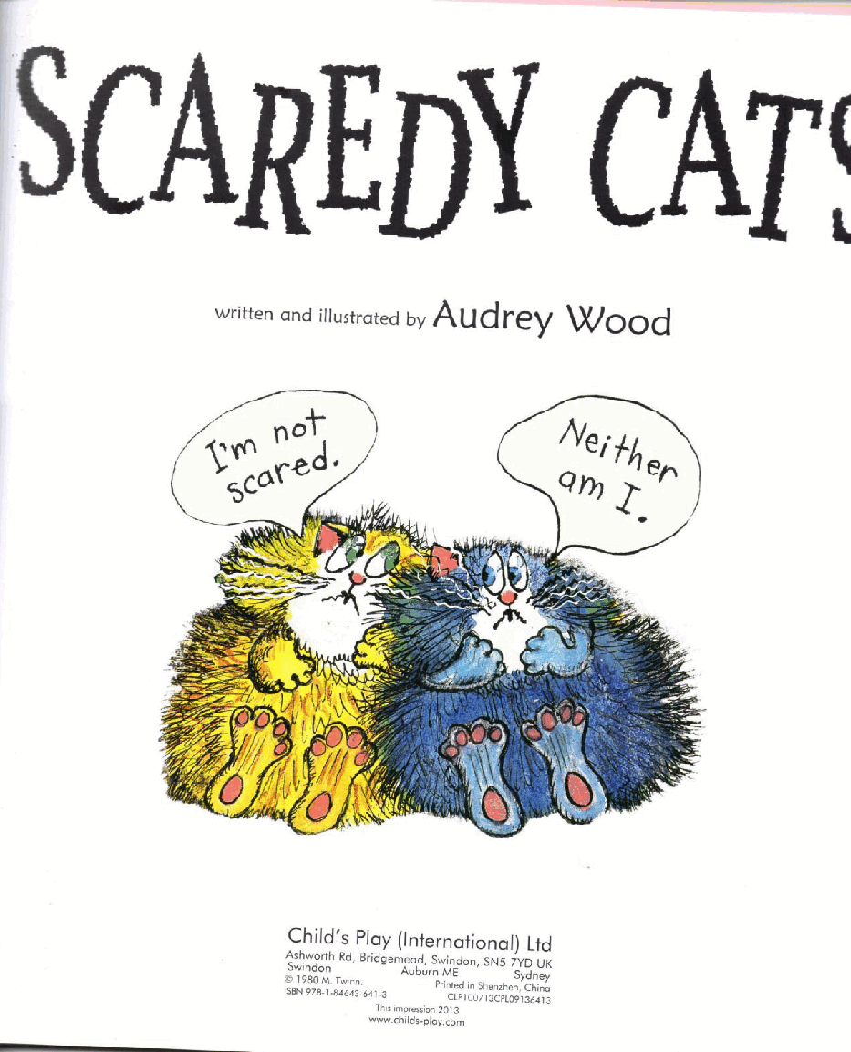 英语绘本Scaredy Cats.pdf,第3页预览