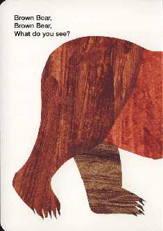 英语绘本Brown Bear Brown Bear What Do You SeeA4版.pdf，第4页预览