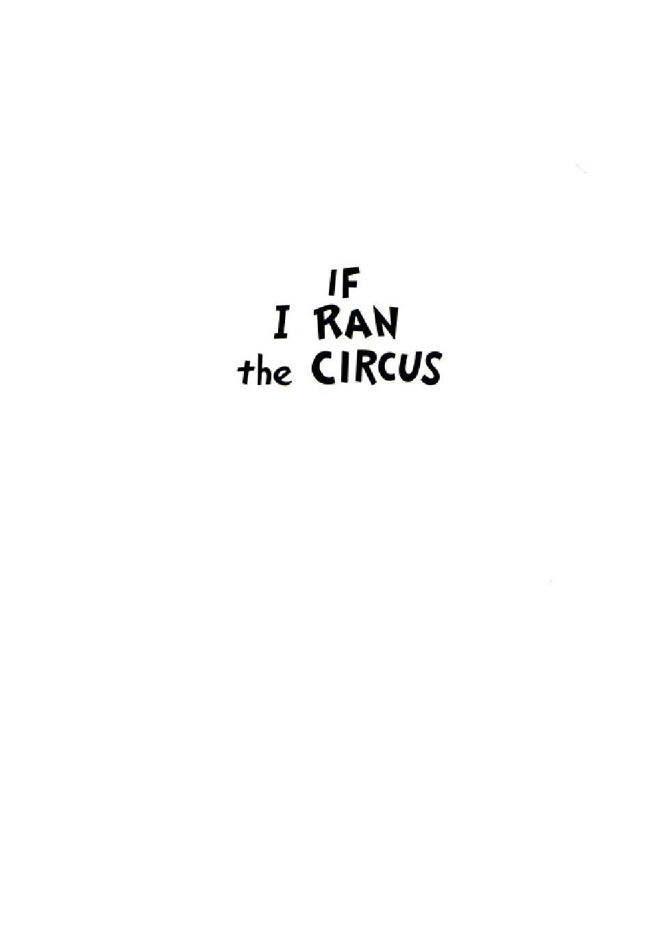 英语绘本1956 - If I Ran The Circus - Dr. Seuss.pdf,第2页预览