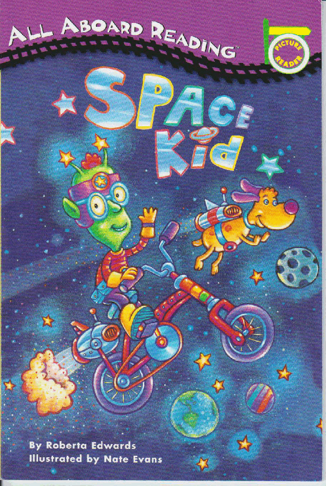 早教英语绘本Space_Kid.pdf，第1页预览