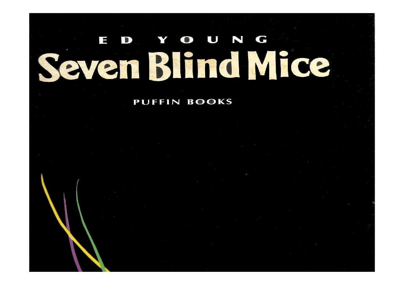 英文绘本创意教学Seven+blind+mice[.pdf,第2页预览