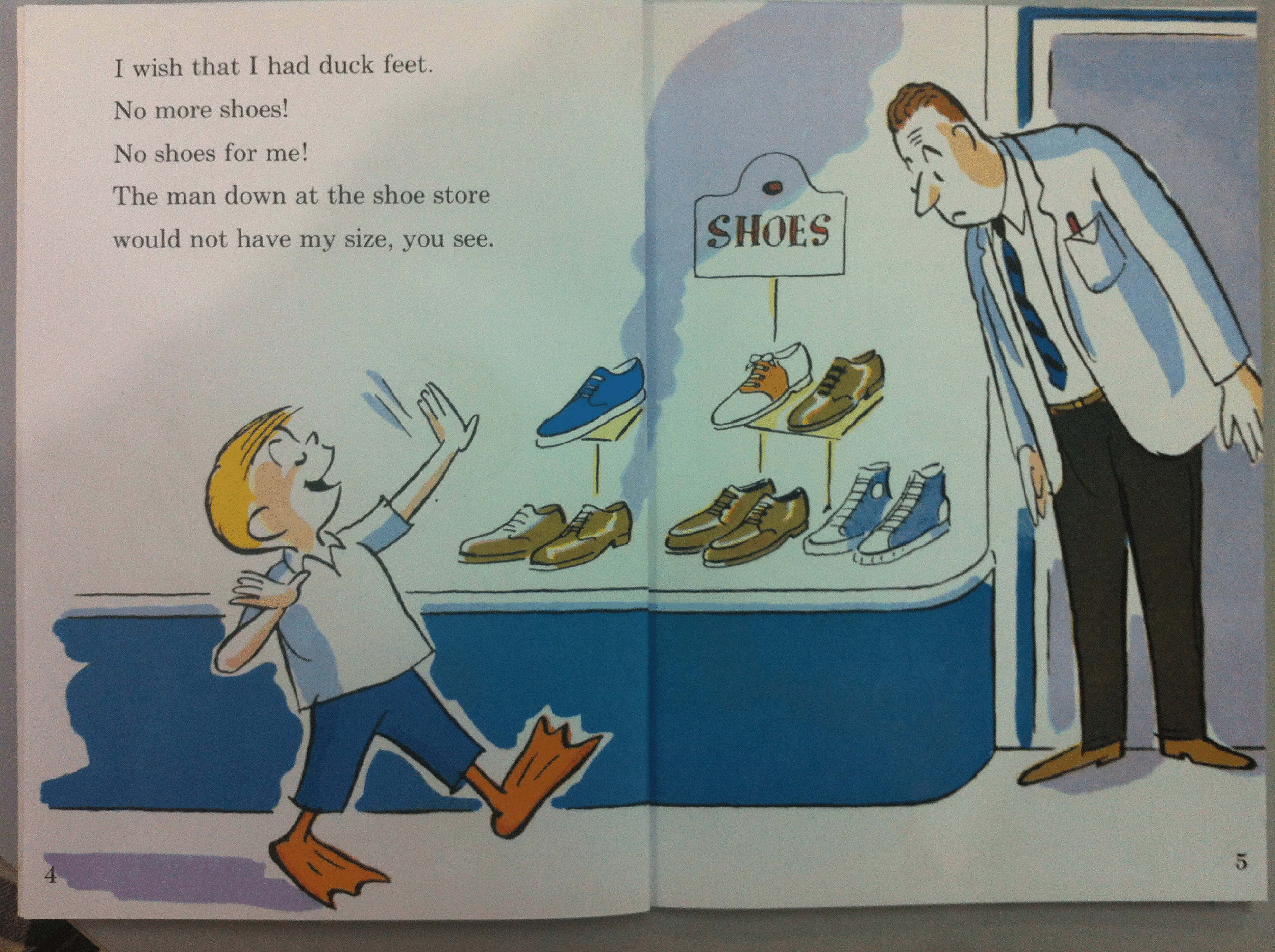 英语绘本29 I Wish That I Had Duck Feet.pdf,第3页预览