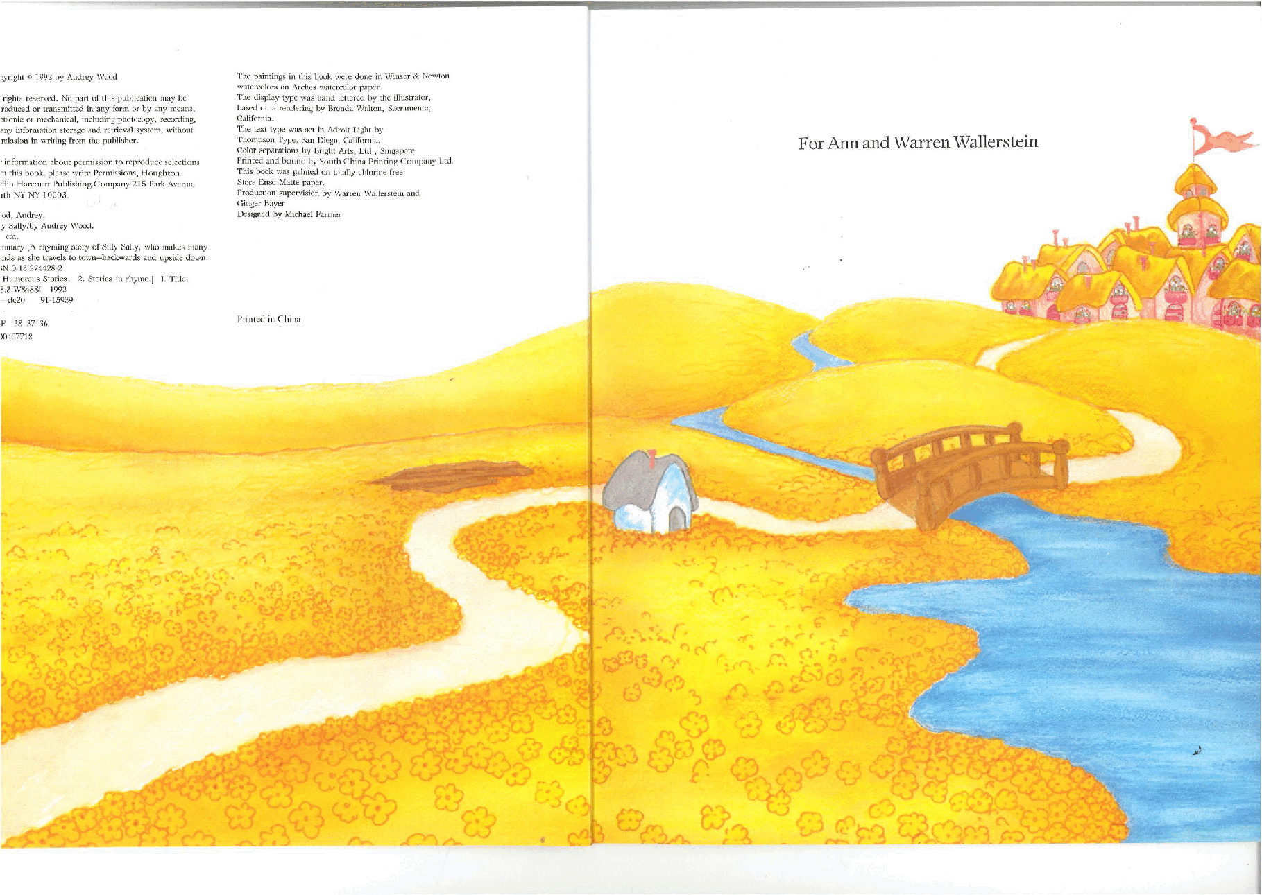 英语绘本SILLY SALLY.pdf,第2页预览