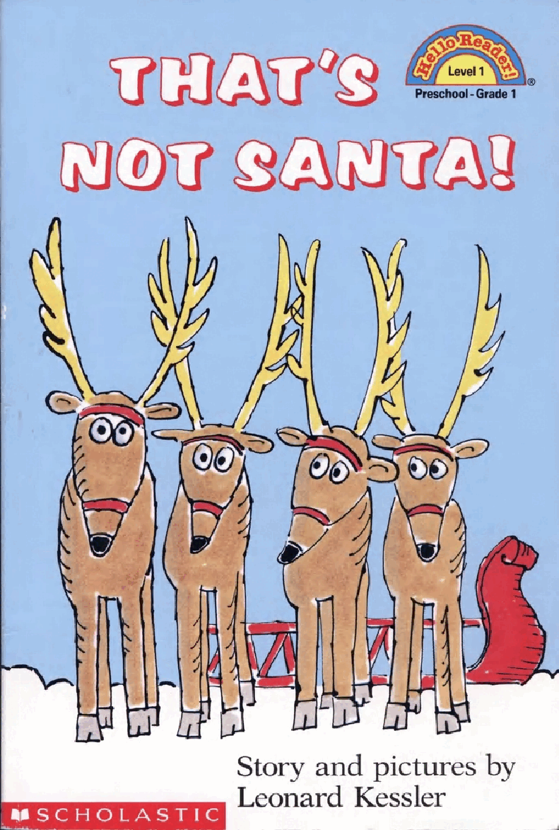 英文绘本创意教学That is Not Santa.pdf,第1页预览