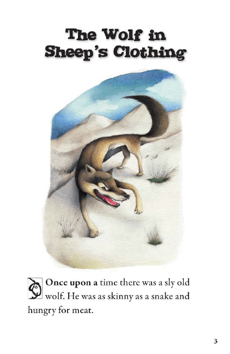 英语绘本牛津阅读Wolf Fables.pdf,第4页预览