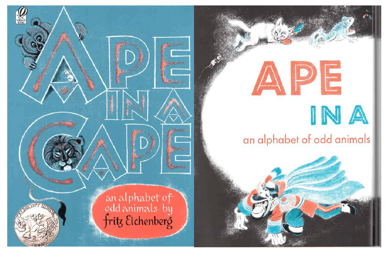英语绘本Ape in a cape-s.pdf,第1页预览