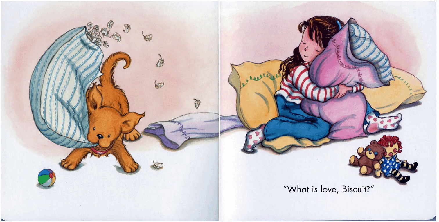 早教英语绘本What is Love,Biscuit？.pdf，第2页预览