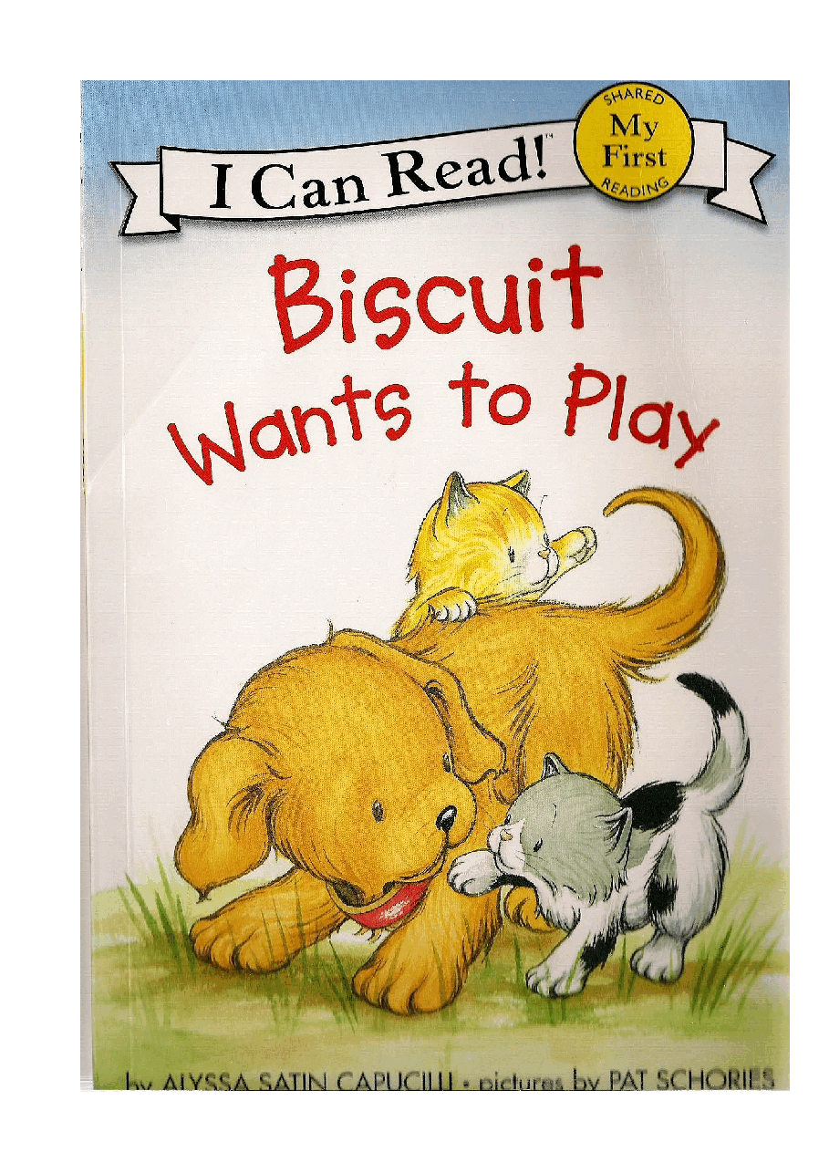 早教英语绘本Biscuit Wants to Play.pdf,第1页预览