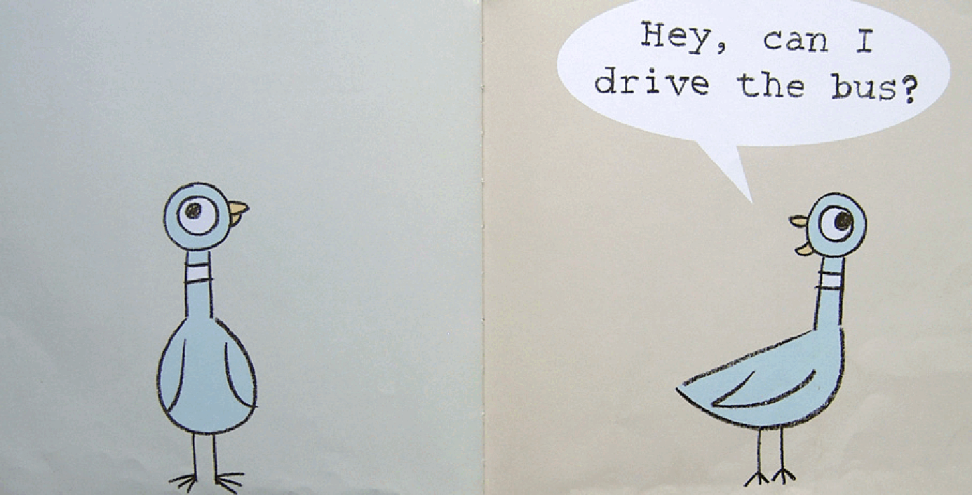英语启蒙绘本阅读18 don't let the pigeon drive the bus.pdf，第4页预览
