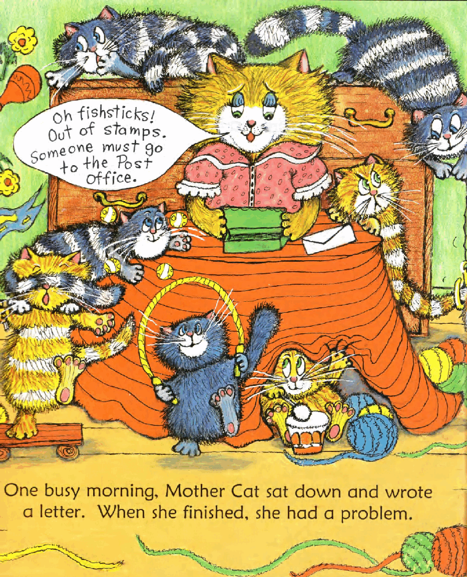 英语绘本Scaredy Cats.pdf,第4页预览