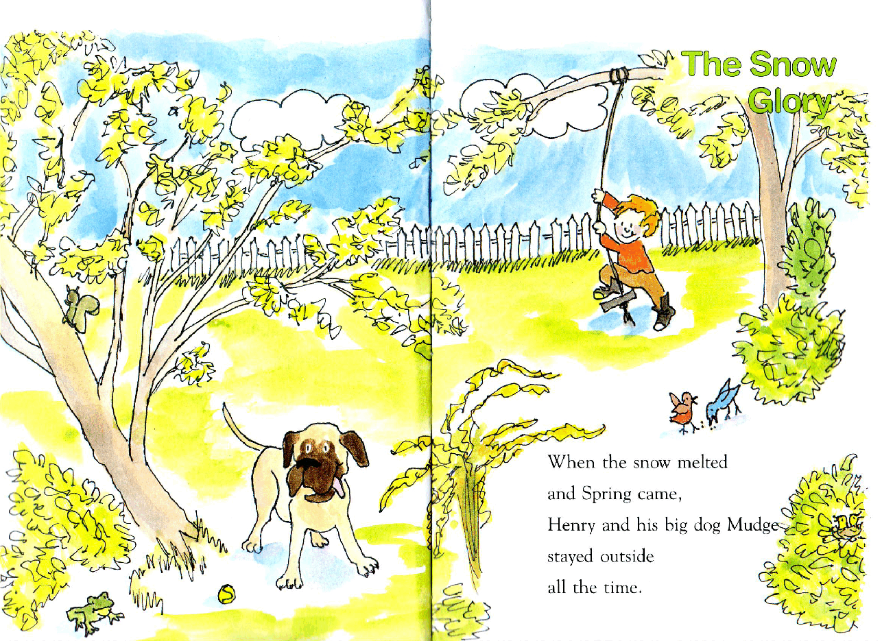 早教英语绘本02 Henry and Mudge in Puddle Trouble (1987).pdf,第4页预览