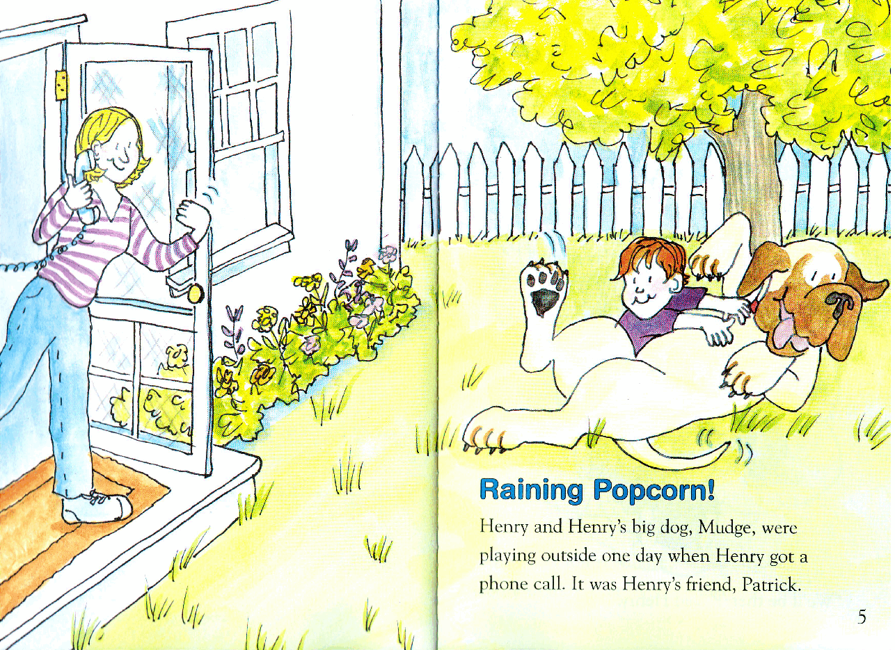 早教英语绘本28 Henry and Mudge and the Big Sleepover (May 2007).pdf,第4页预览