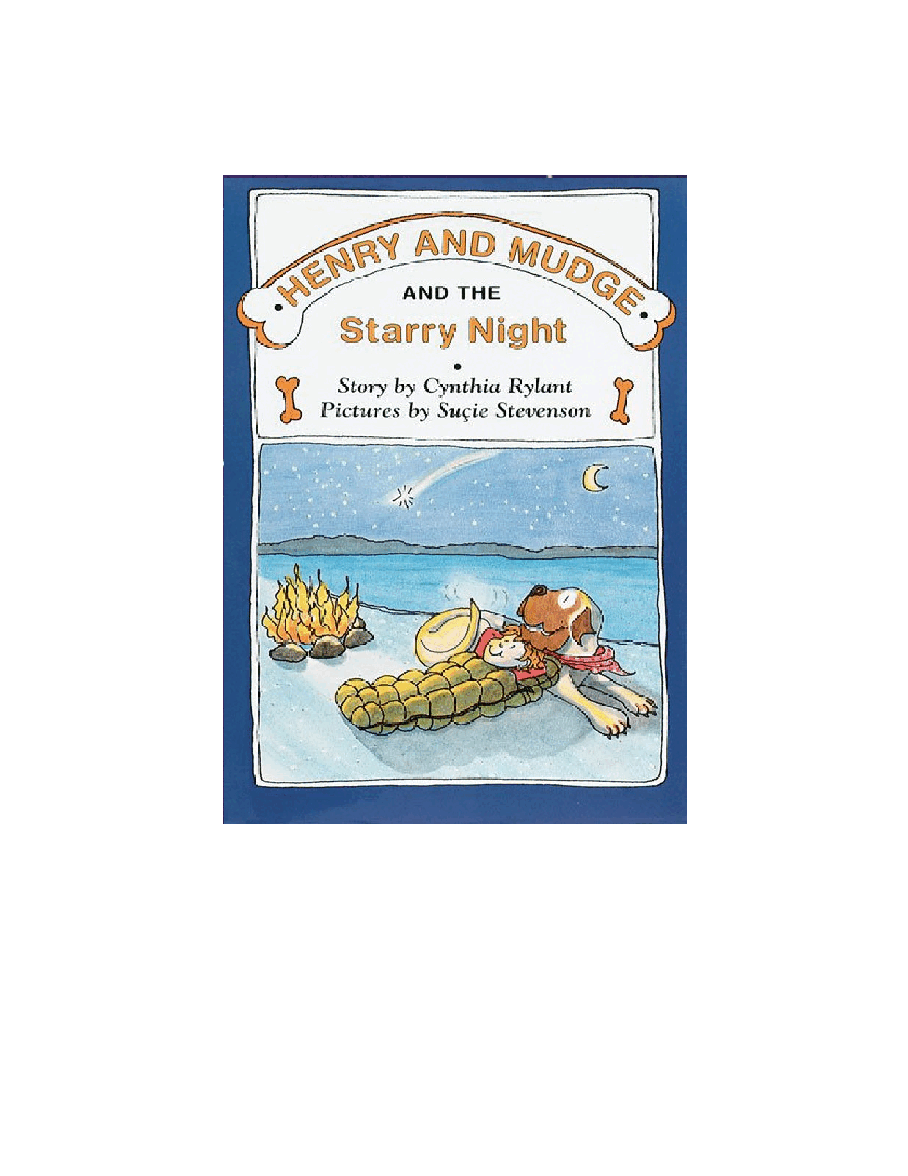 早教英语绘本17 Henry and Mudge and the Starry Night (May 1999).pdf,第1页预览