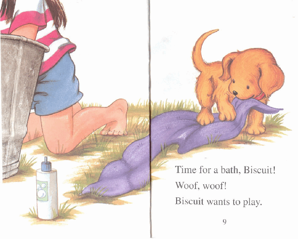 早教英语绘本Bathtime for Biscuit.pdf,第4页预览