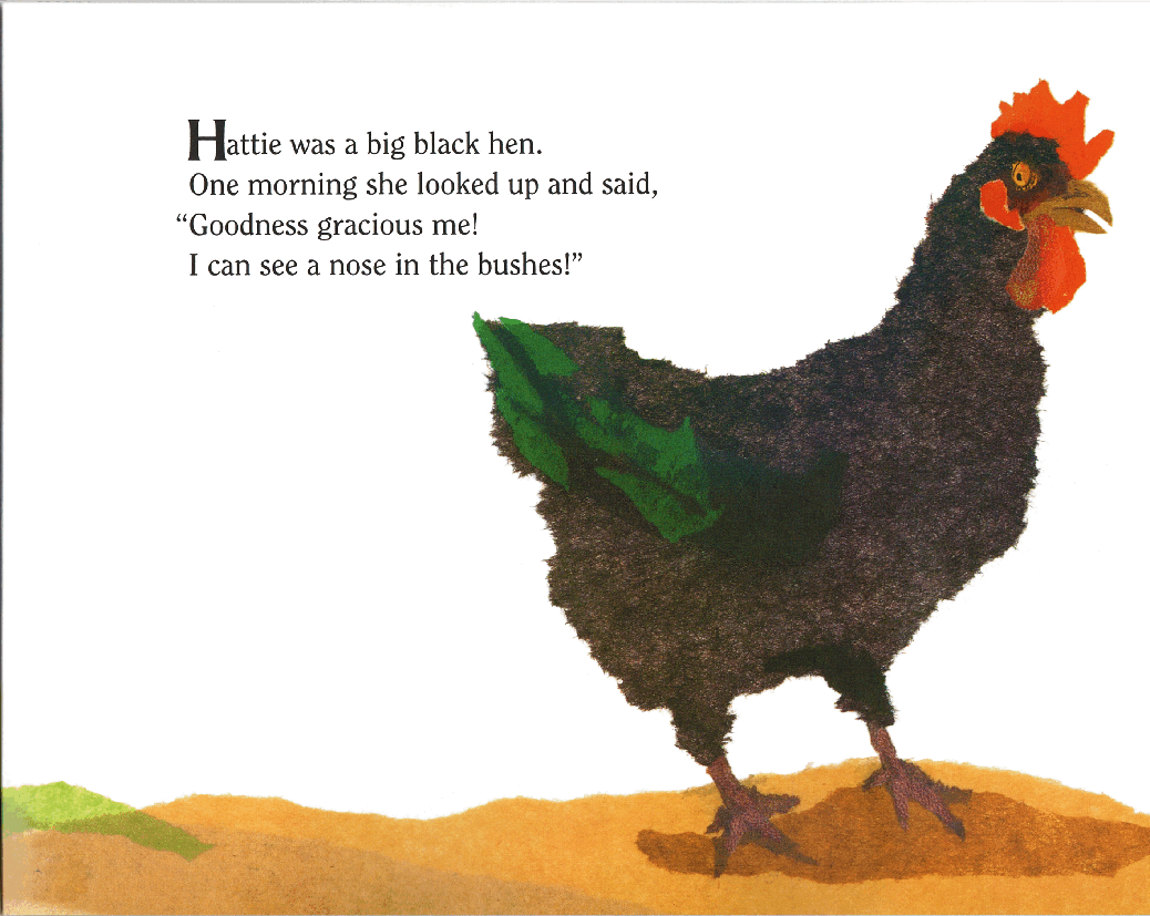 英语绘本Hattie and the Fox.pdf,第4页预览