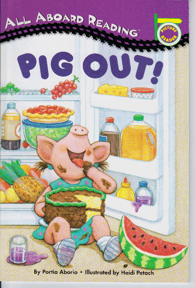 早教英语绘本Pig_Out(高清打印版).pdf,第1页预览
