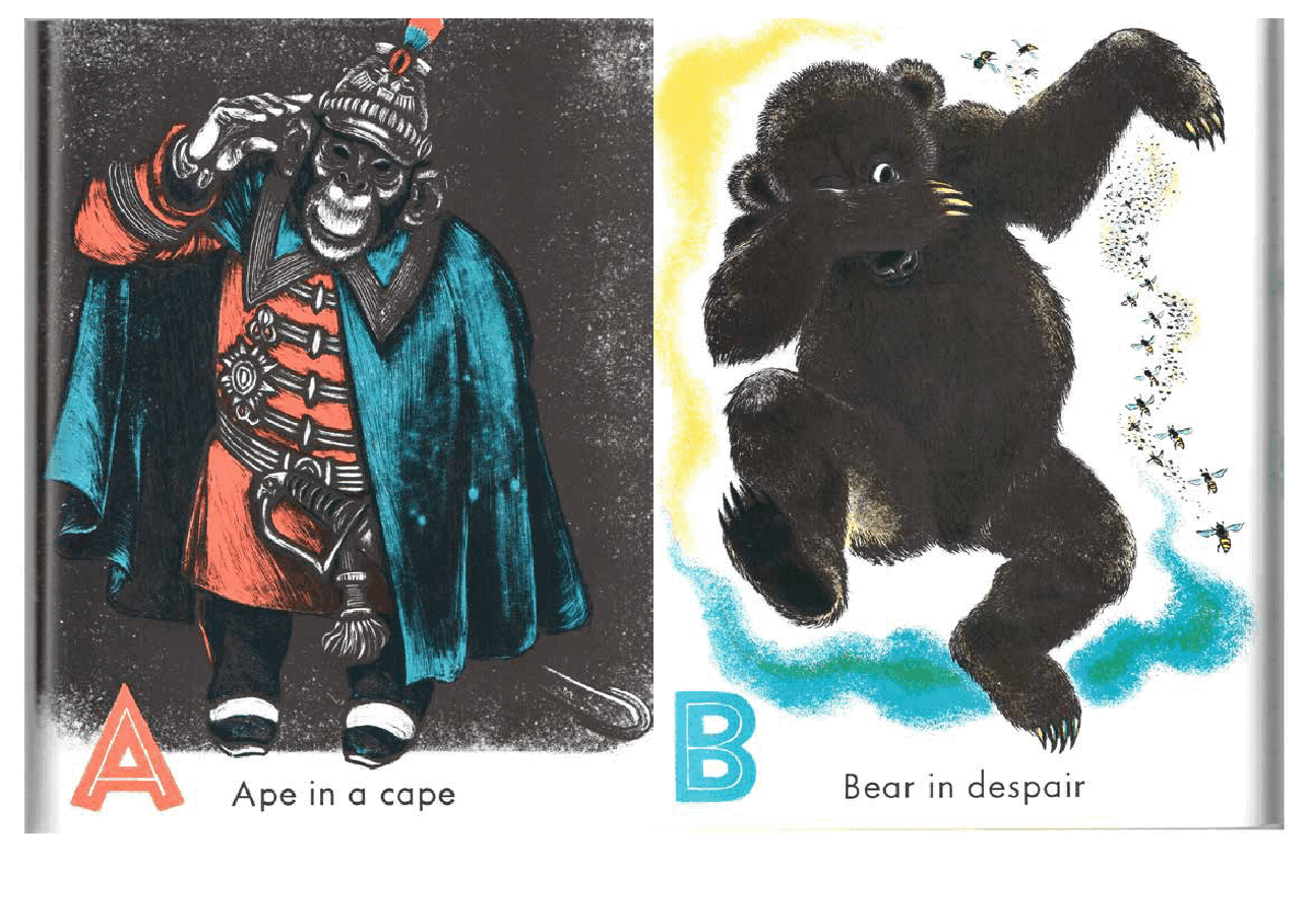 英语绘本Ape in a cape-s.pdf,第3页预览