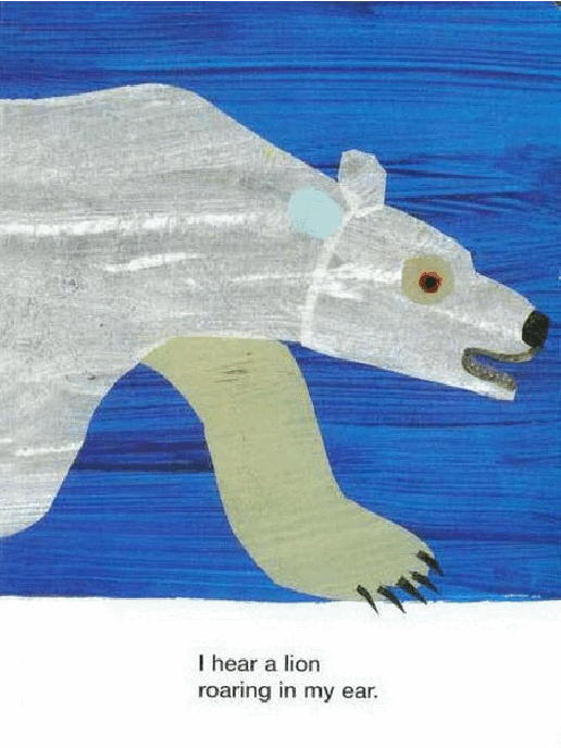 英语绘本Polar Bear Polar Bear What Do You Hear【szhuanglx修复版】.pdf,第3页预览