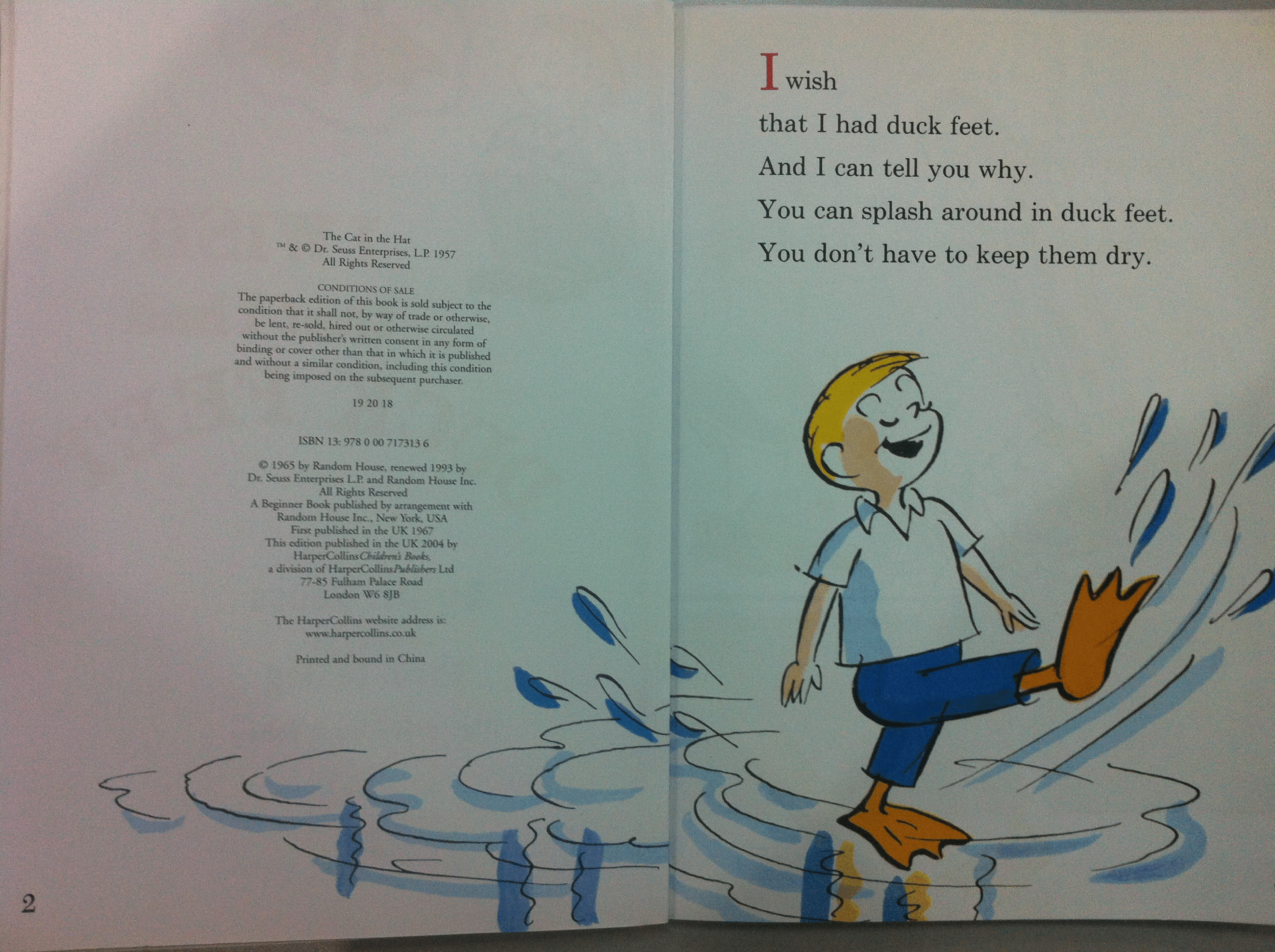 英语绘本29 I Wish That I Had Duck Feet.pdf,第2页预览