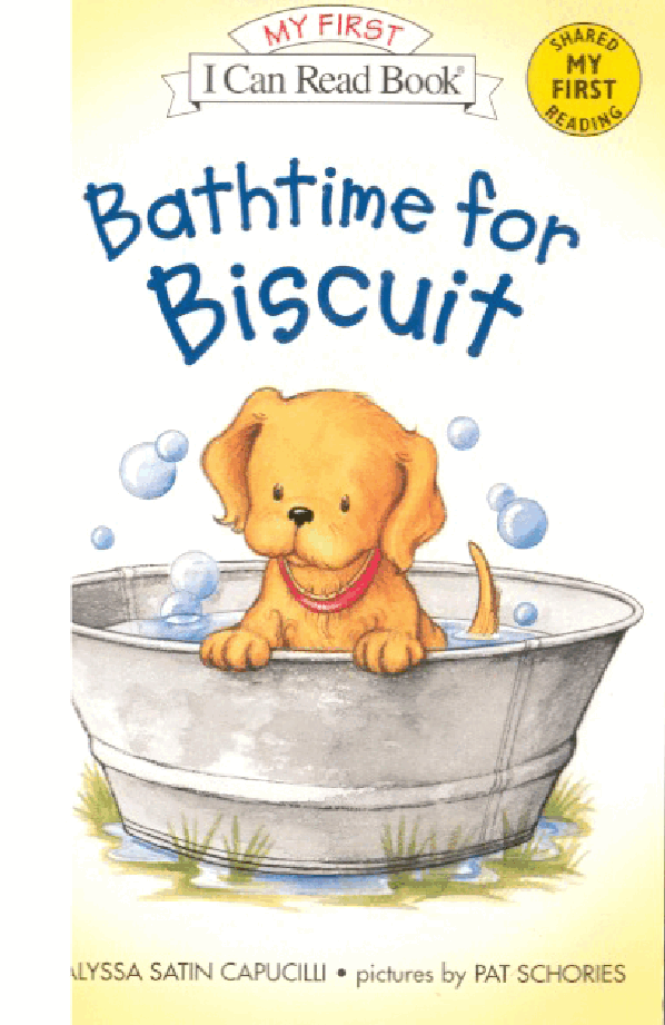 早教英语绘本Bathtime for Biscuit.pdf,第1页预览