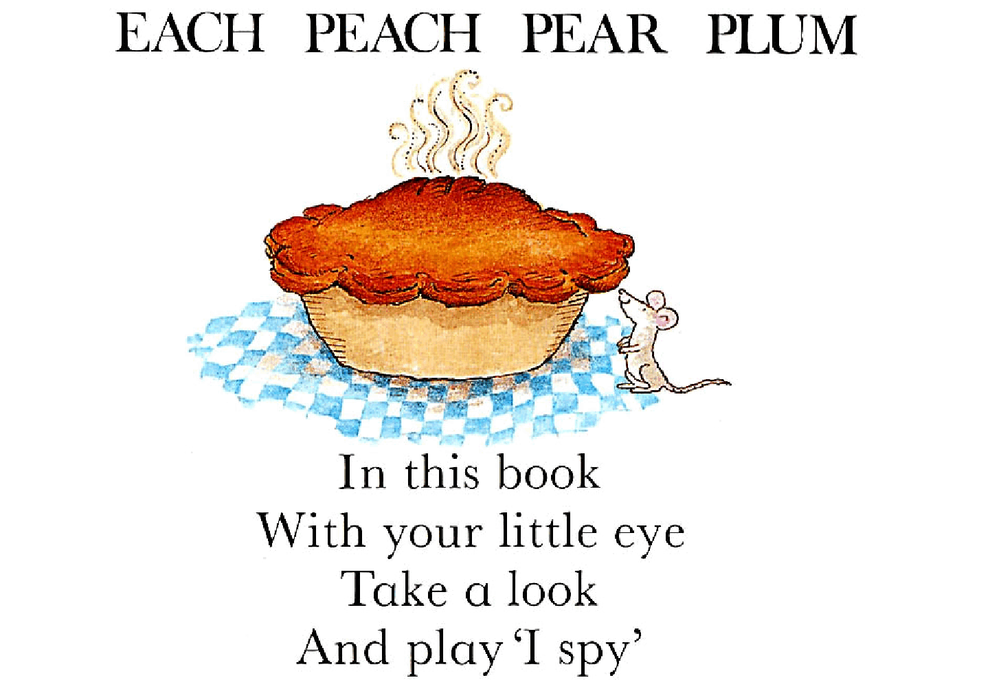 英语绘本each peach pear plum.pdf,第2页预览