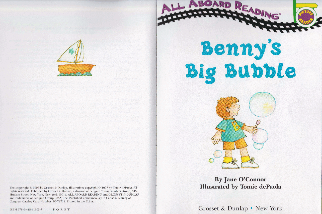 早教英语绘本Benny's_Big_Bubble.pdf,第2页预览