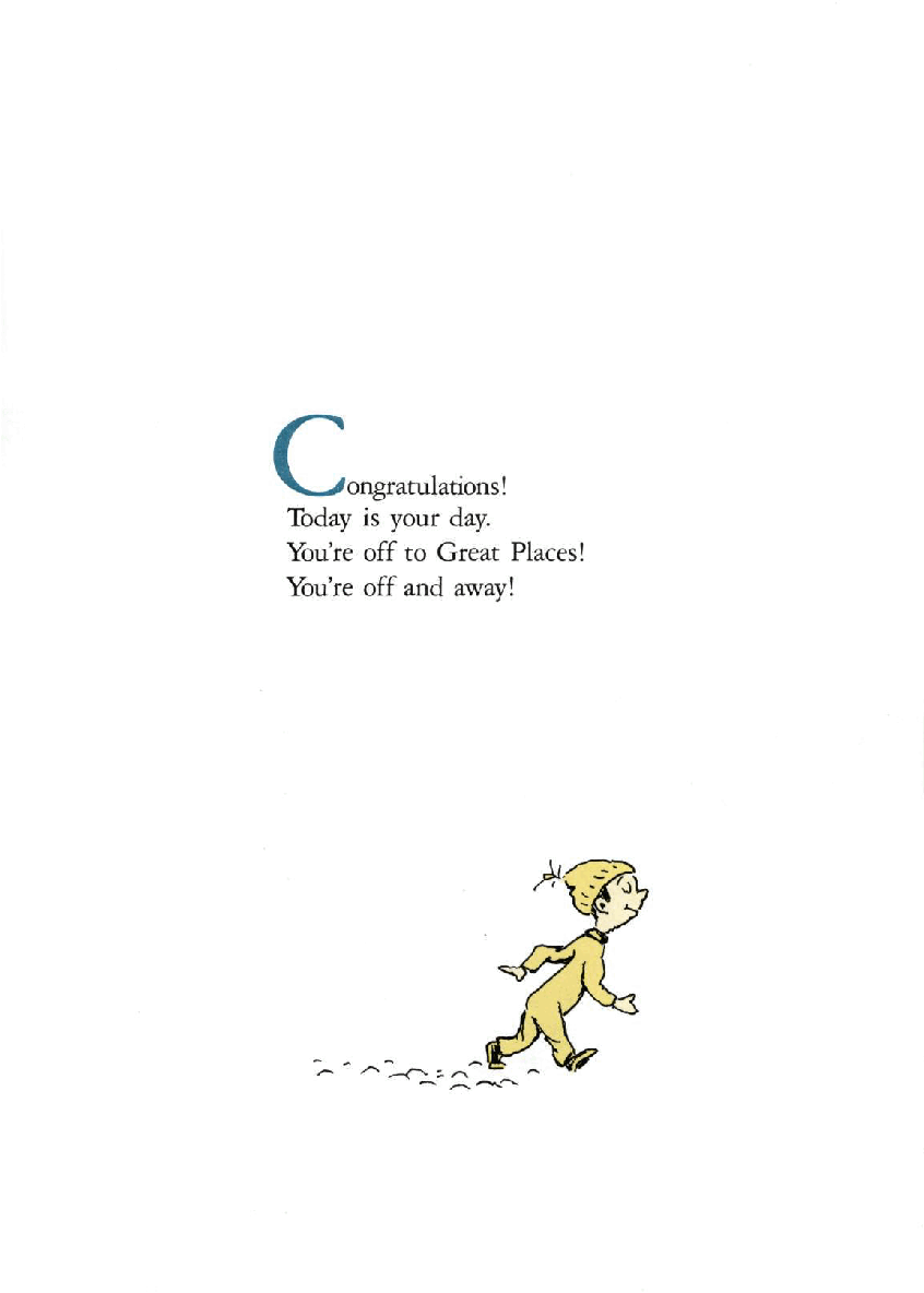 英语绘本1990 - Oh, The Places You'll Go - Dr. Seuss.pdf,第4页预览